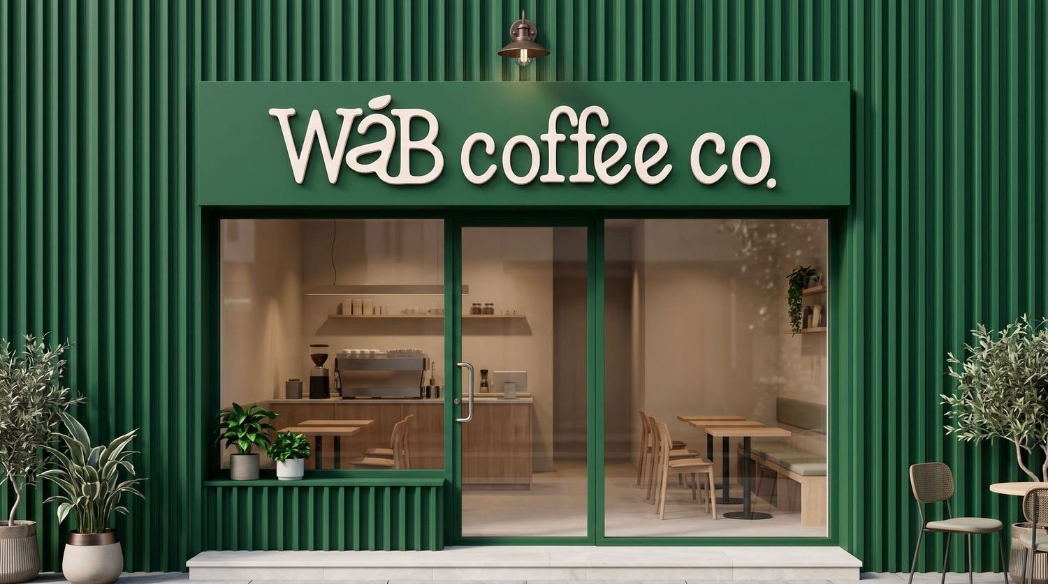 WÁB Coffee Co. shopfront